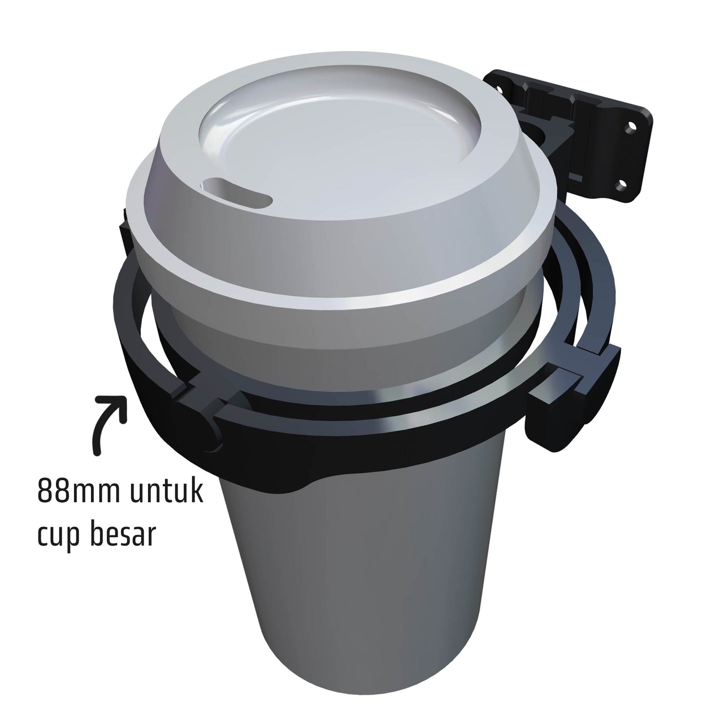 Gyro Cup Holder (Food Delivery)