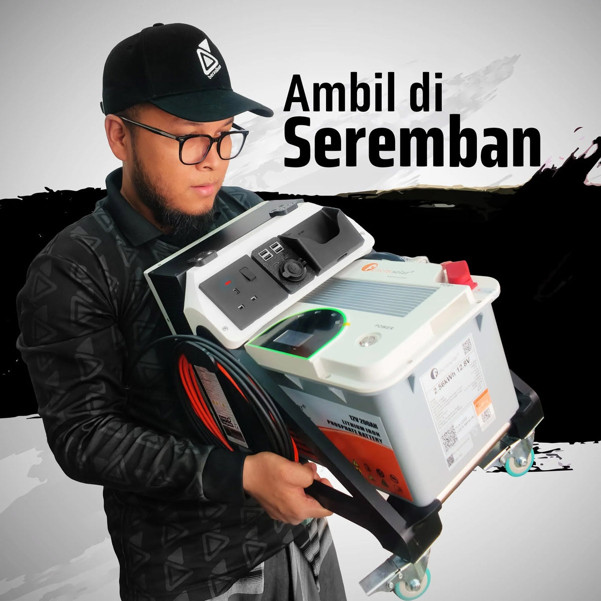 Rig Bateri Solar Berani Buat (Batch Disember 2026)